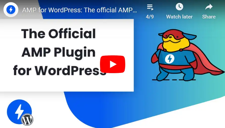 需不需要安装wordpress AMP插件？