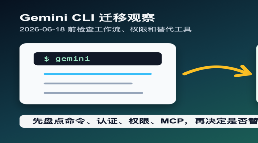 Gemini CLI 迁移到 Antigravity CLI 的时间线、影响分析和 AI 编程工具替代选择