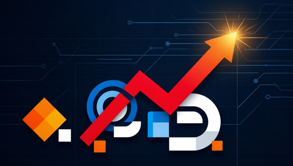 一条向上的红色价格趋势箭头从多个中国AI公司logo（DeepSeek、智谱、Kimi）中升起，箭头顶端变为金色，背景为深蓝色科技网格，象征国产大模型从免费到价值定价的跃升